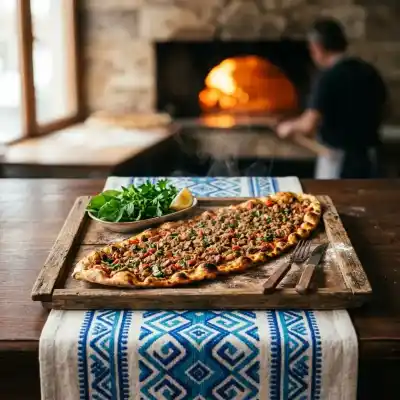 Kuşbaşılı Bıçak Arası Pide